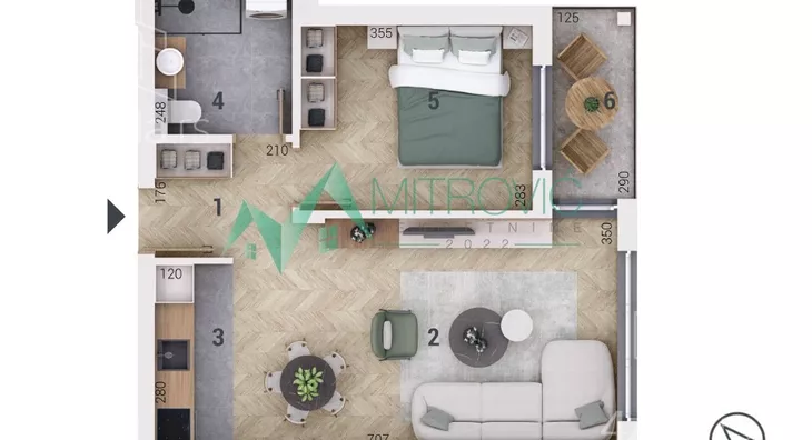 Dvosoban stan | 4zida