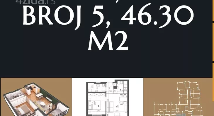 Dvosoban stan | 4zida