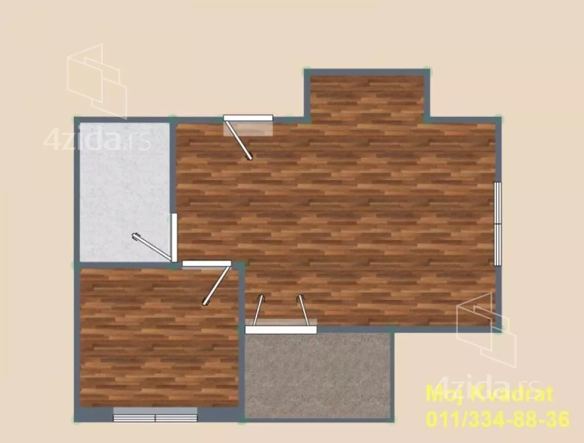 Dvosoban stan | 4zida