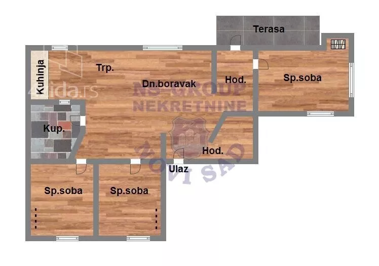 Četvorosoban stan | 4zida