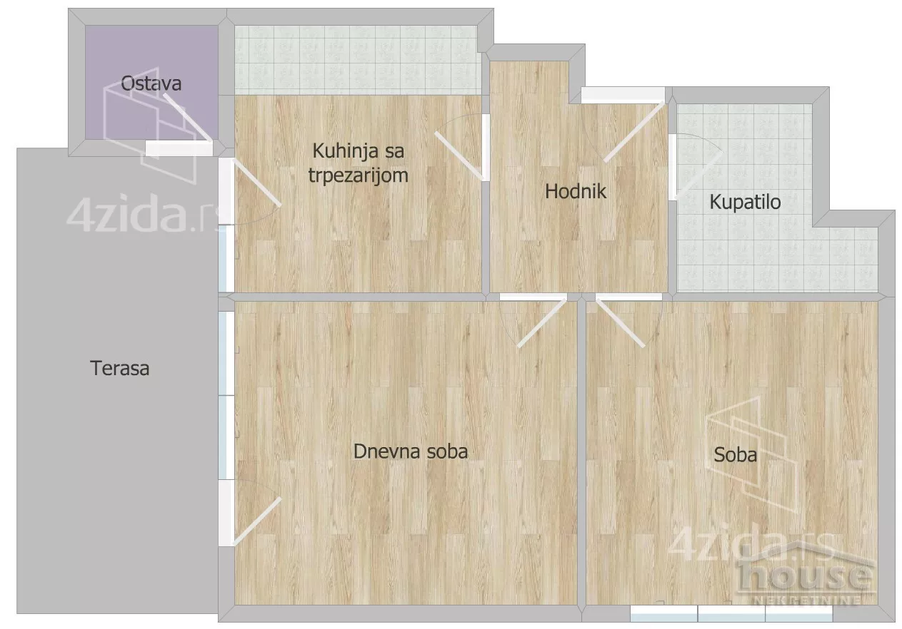 Dvoiposoban stan | 4zida