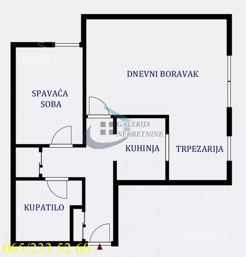 Dvosoban stan | 4zida