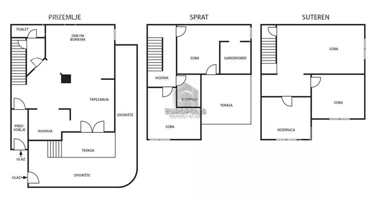 2-etažna kuća | 4zida