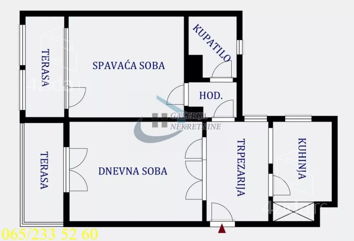 Dvosoban stan | 4zida