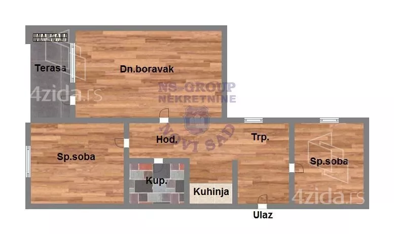 Dvoiposoban stan | 4zida