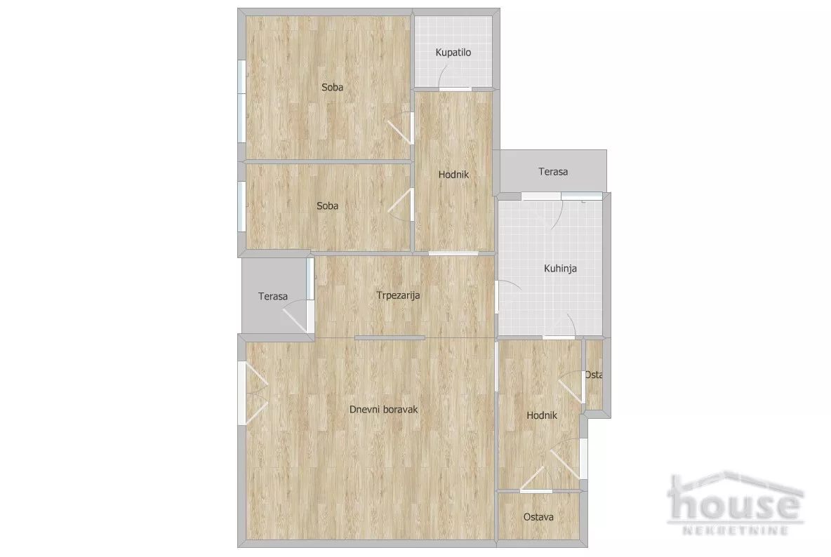 Trosoban stan | 4zida