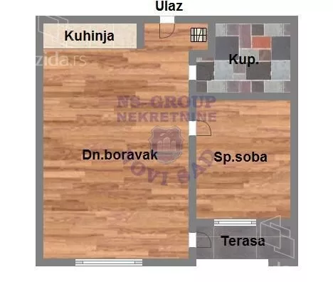 Dvosoban stan | 4zida