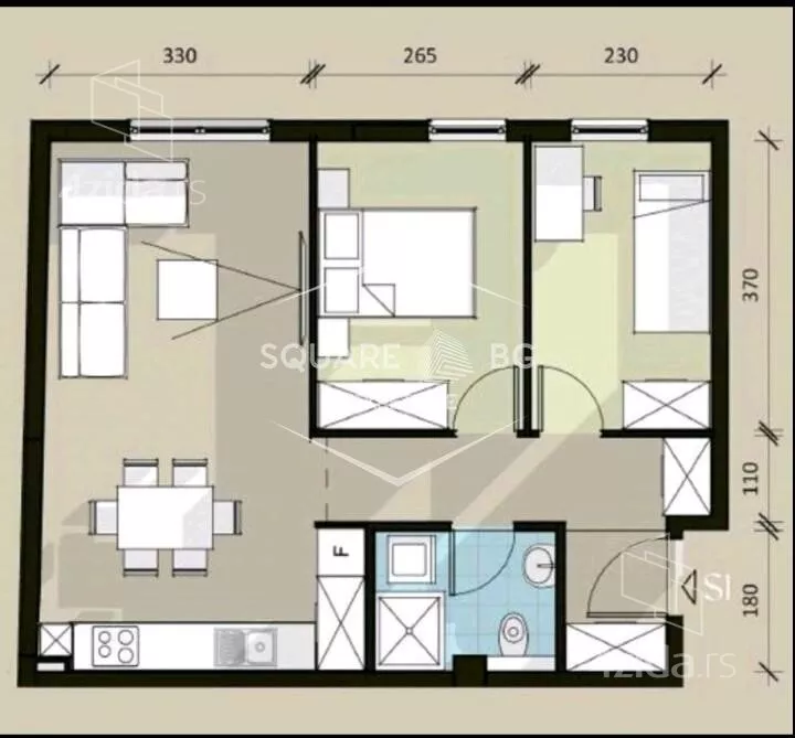 Trosoban stan | 4zida