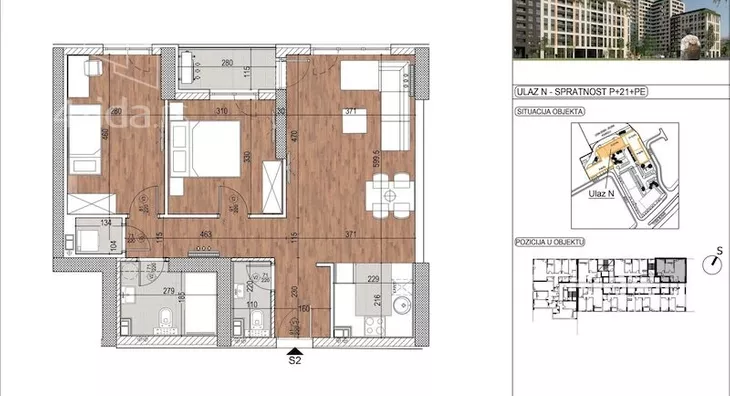 Trosoban stan | 4zida