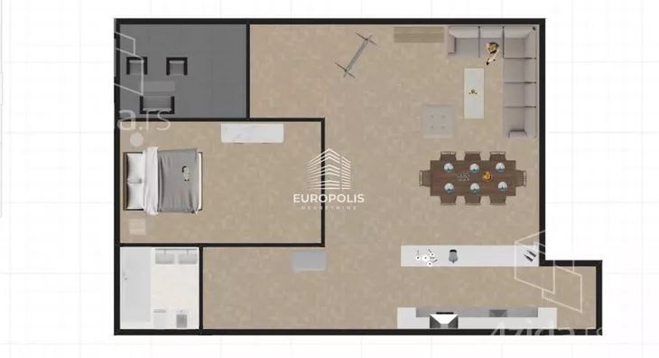 Jednoiposoban stan | 4zida