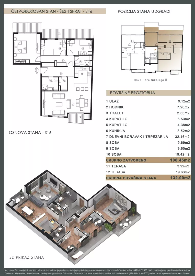 Četvorosoban | 4zida