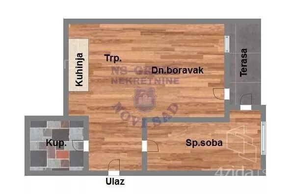 Dvosoban stan | 4zida