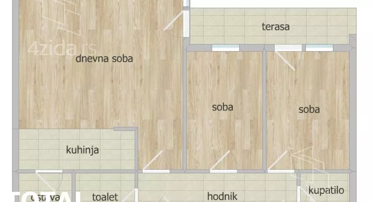 Dvoiposoban stan | 4zida