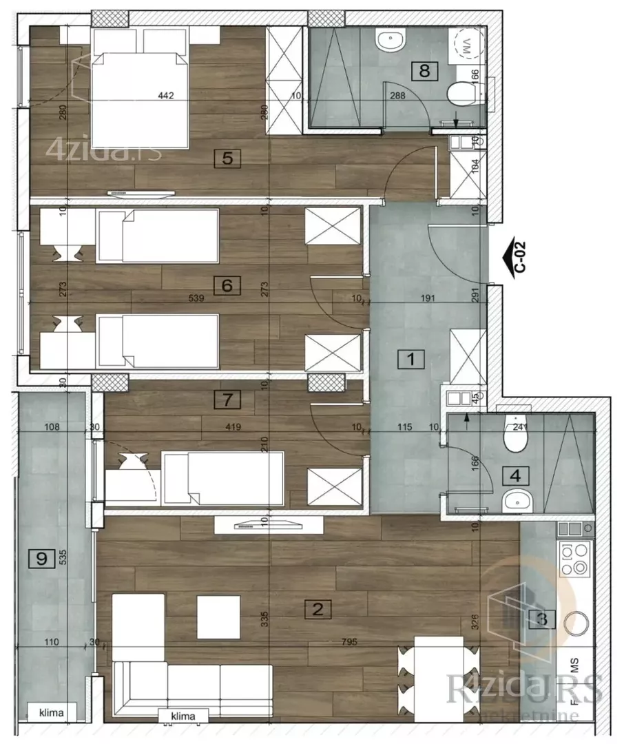 Četvorosoban stan | 4zida