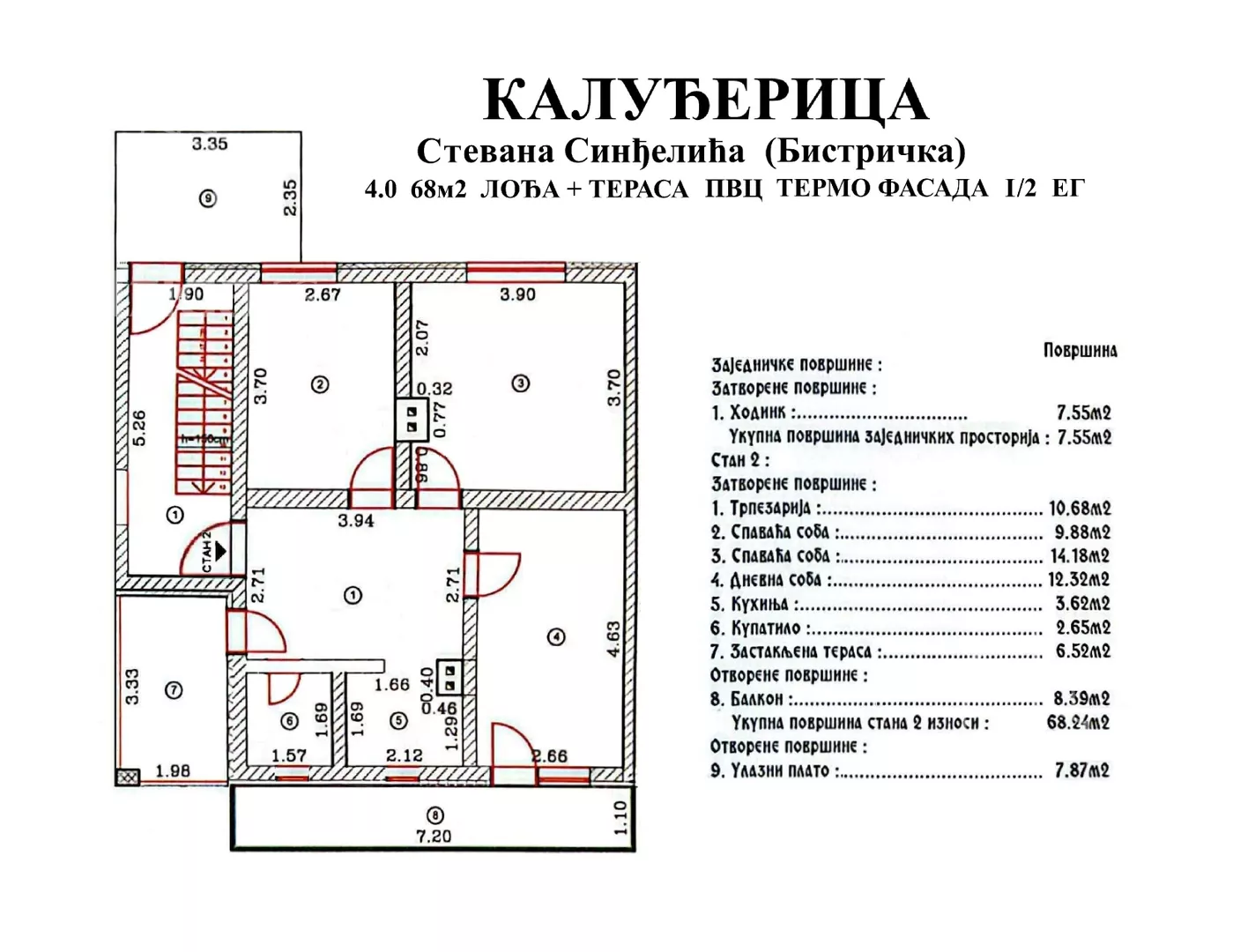 Troiposoban stan | 4zida