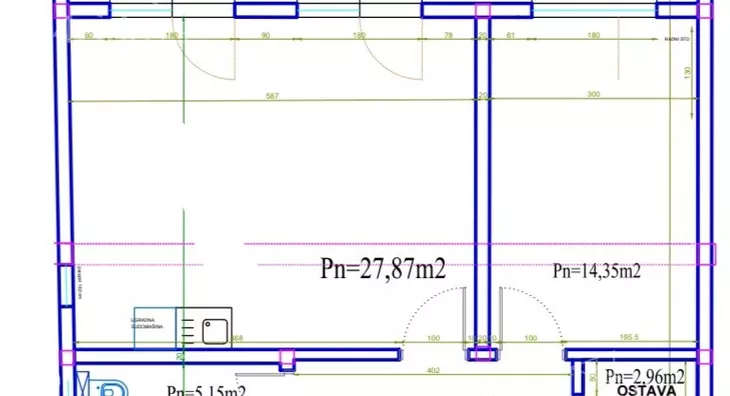 Jednoiposoban stan | 4zida