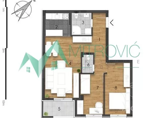 Trosoban stan | 4zida