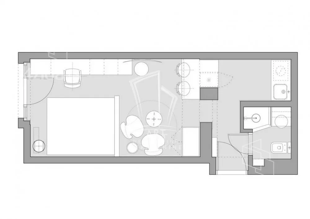 Jednosoban stan | 4zida