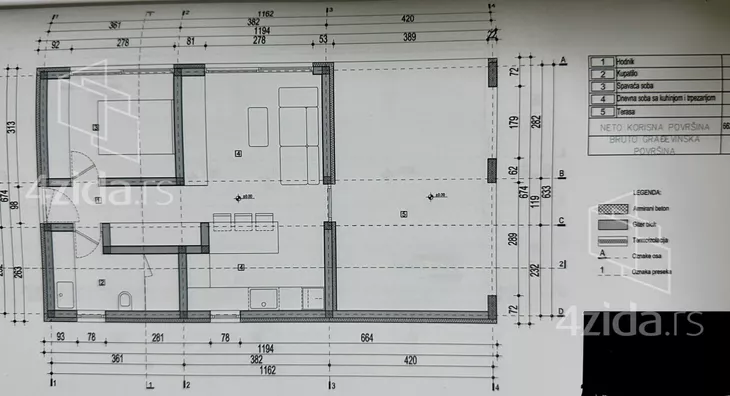 1-etažna kuća | 4zida