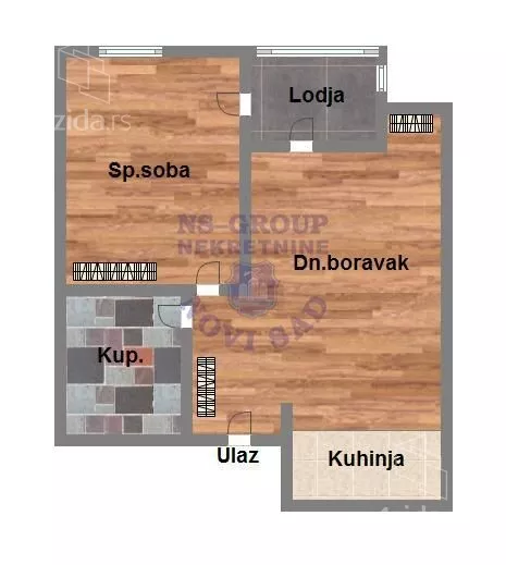 Dvosoban stan | 4zida