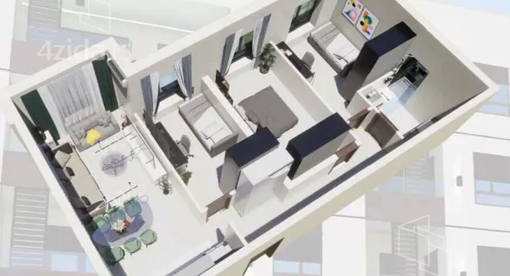 Troiposoban stan | 4zida