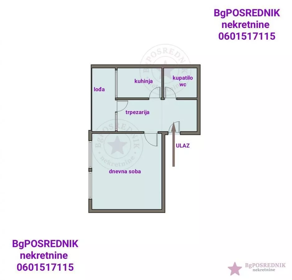 Jednosoban stan | 4zida