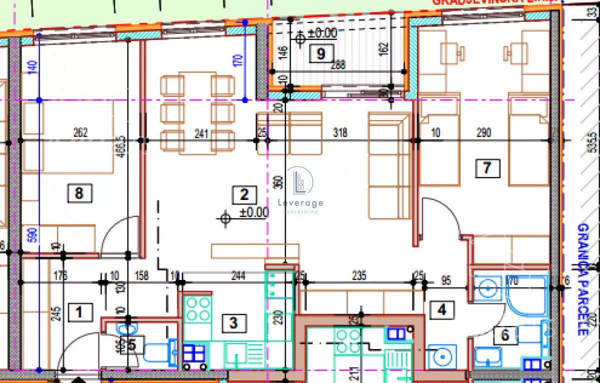 Trosoban stan | 4zida