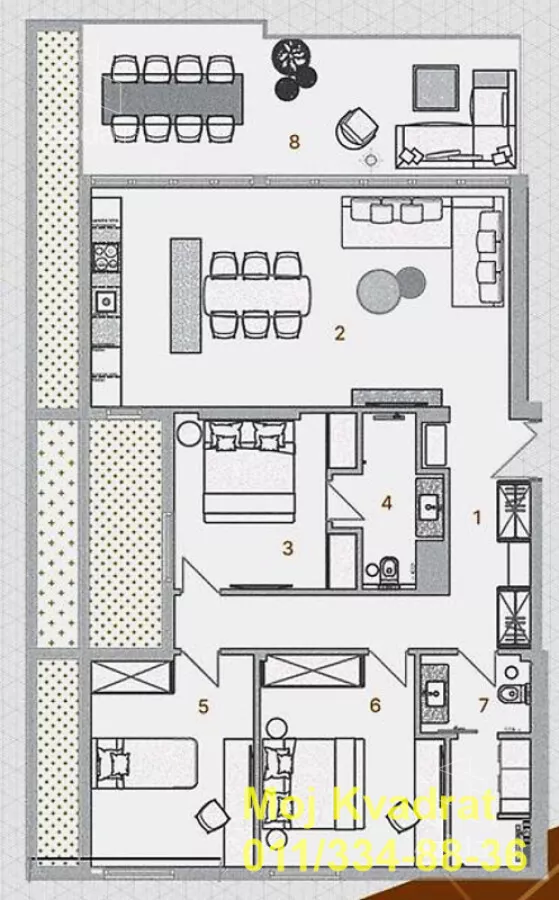 Četvorosoban stan | 4zida