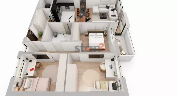 Troiposoban stan | 4zida