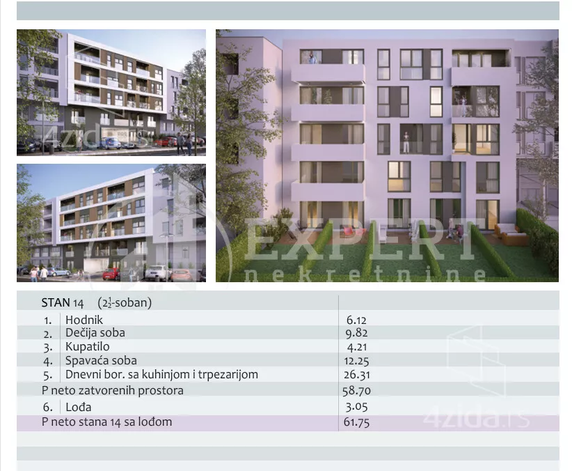 Dvoiposoban stan | 4zida