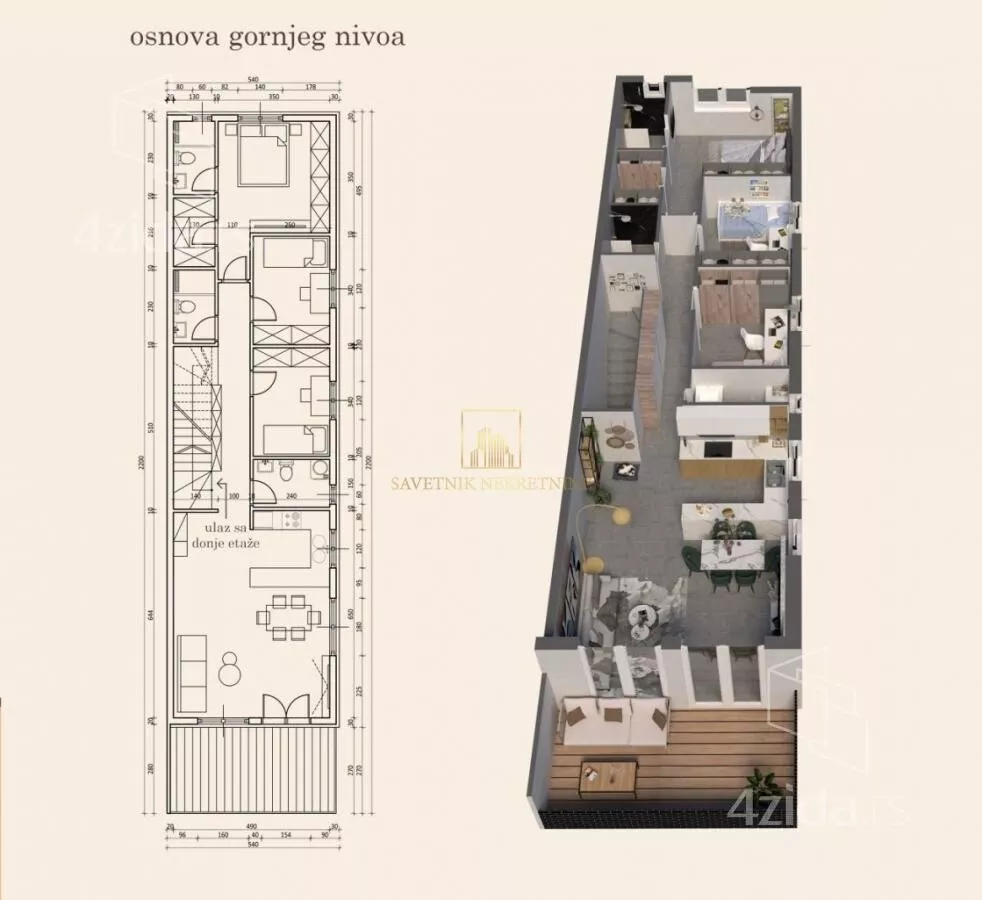 Četvorosoban stan | 4zida