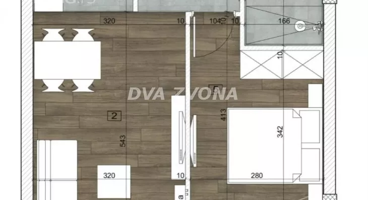 Dvosoban stan | 4zida