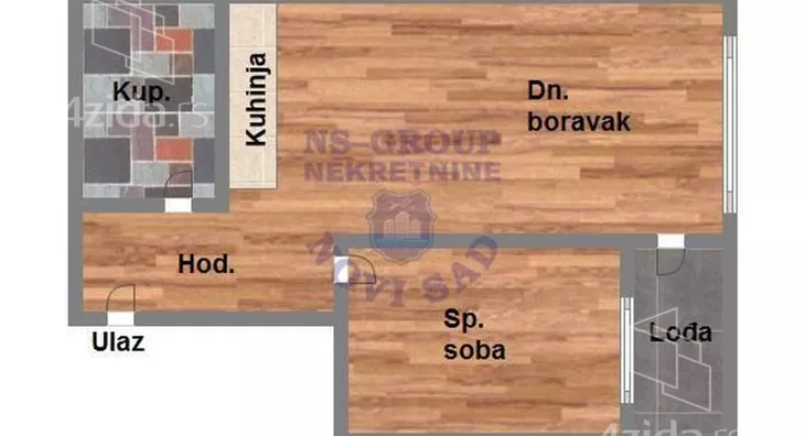 Dvosoban stan | 4zida