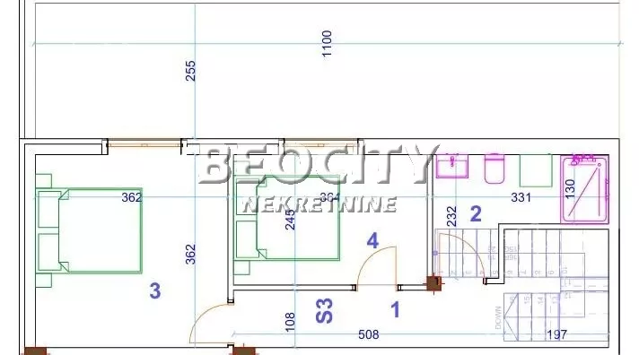 Dvosoban stan | 4zida