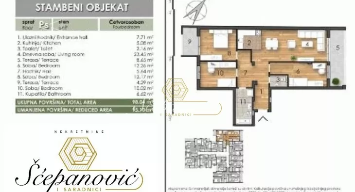 Četvorosoban stan | 4zida