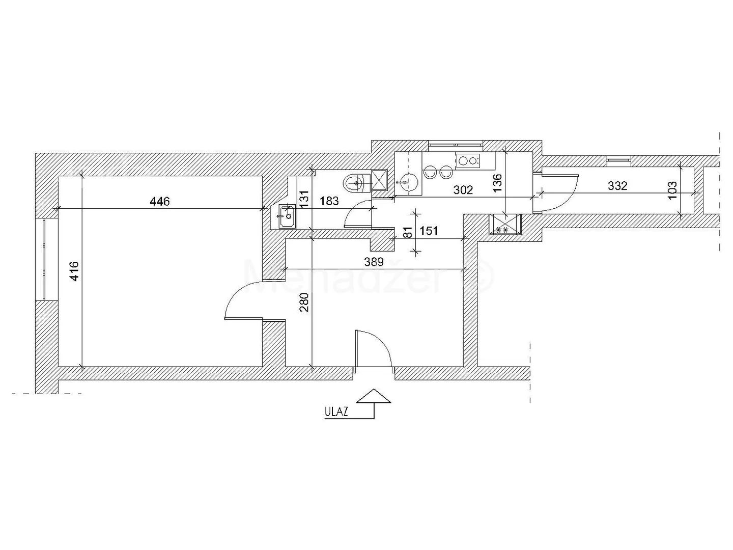 Jednoiposoban stan | 4zida