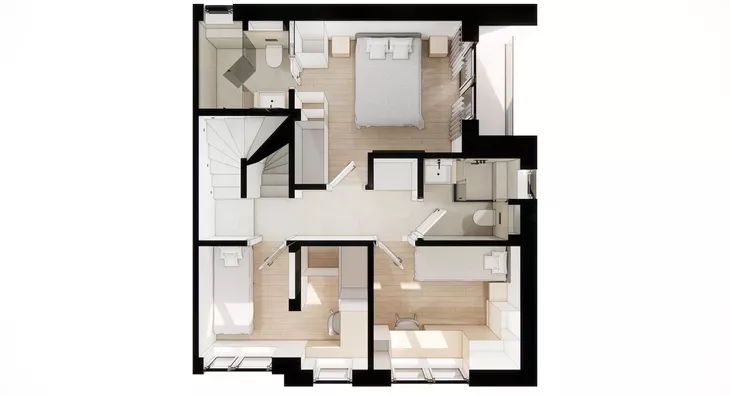 Četvoroiposoban stan | 4zida