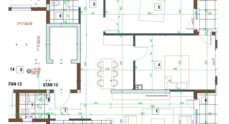Trosoban stan | 4zida