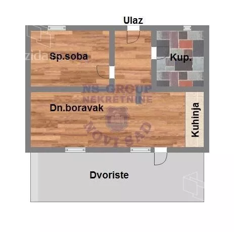 Jednoiposoban stan | 4zida