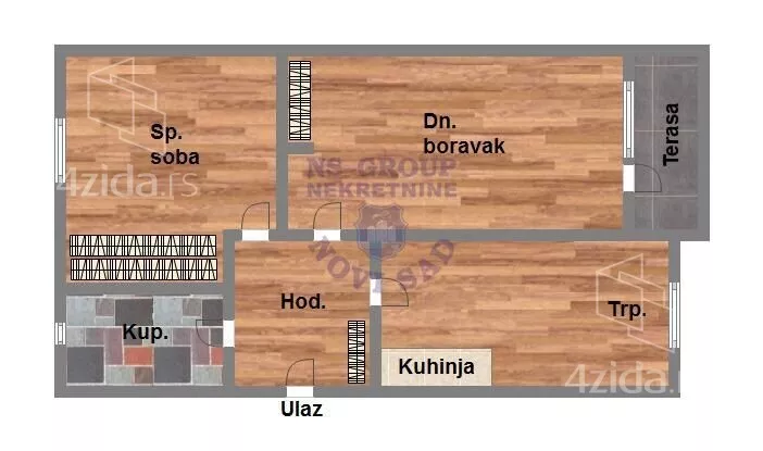 Dvosoban stan | 4zida