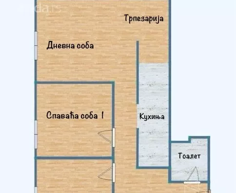 Trosoban stan | 4zida