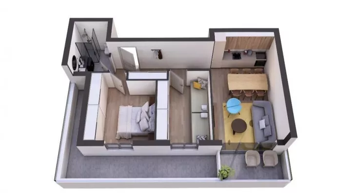 Dvoiposoban stan | 4zida