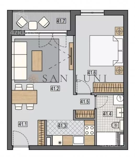 Dvosoban stan | 4zida