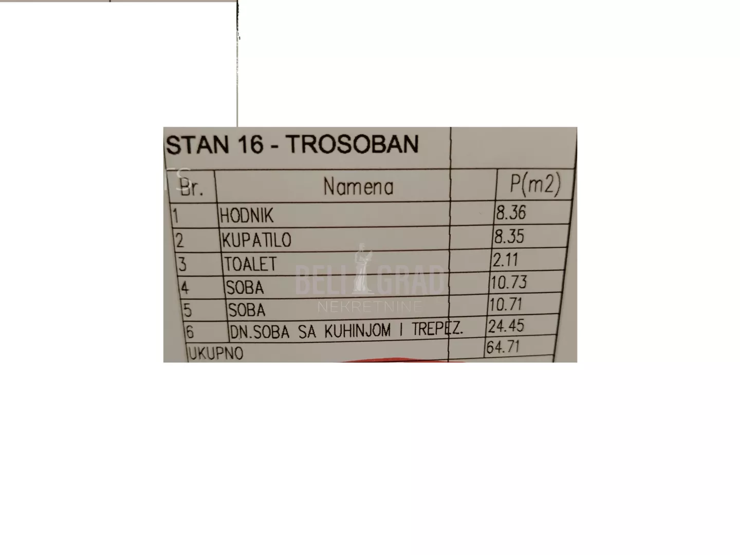 Trosoban stan | 4zida