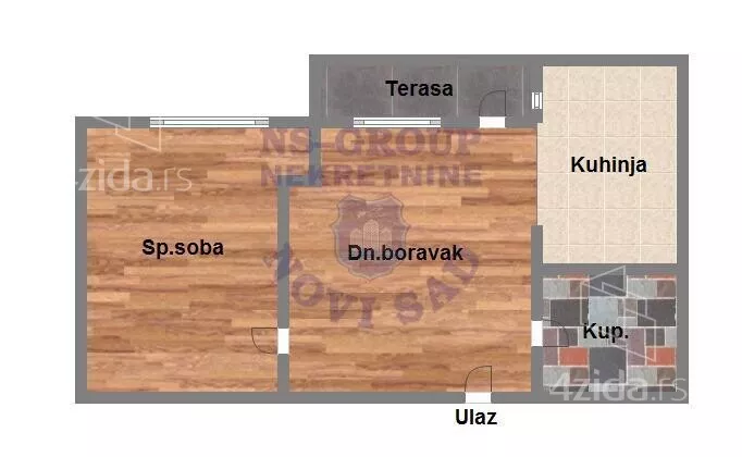 Dvosoban stan | 4zida