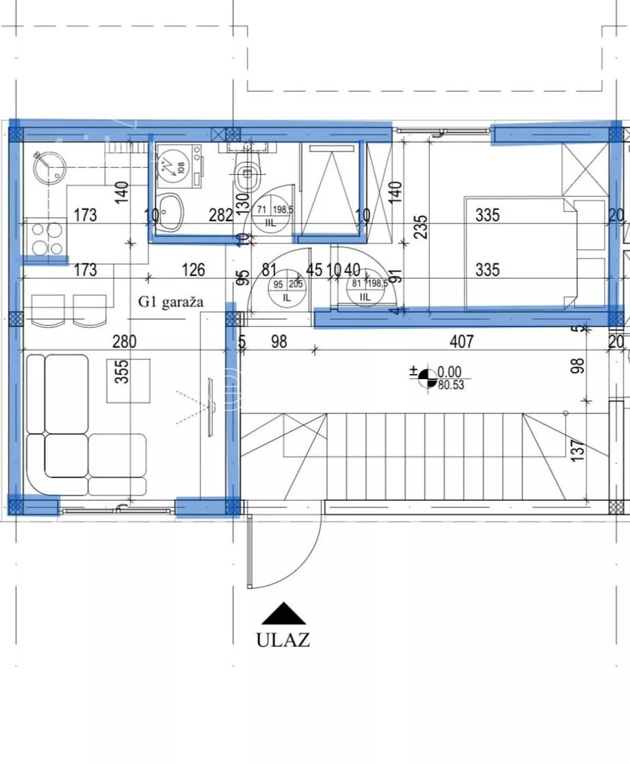 Jednoiposoban stan | 4zida