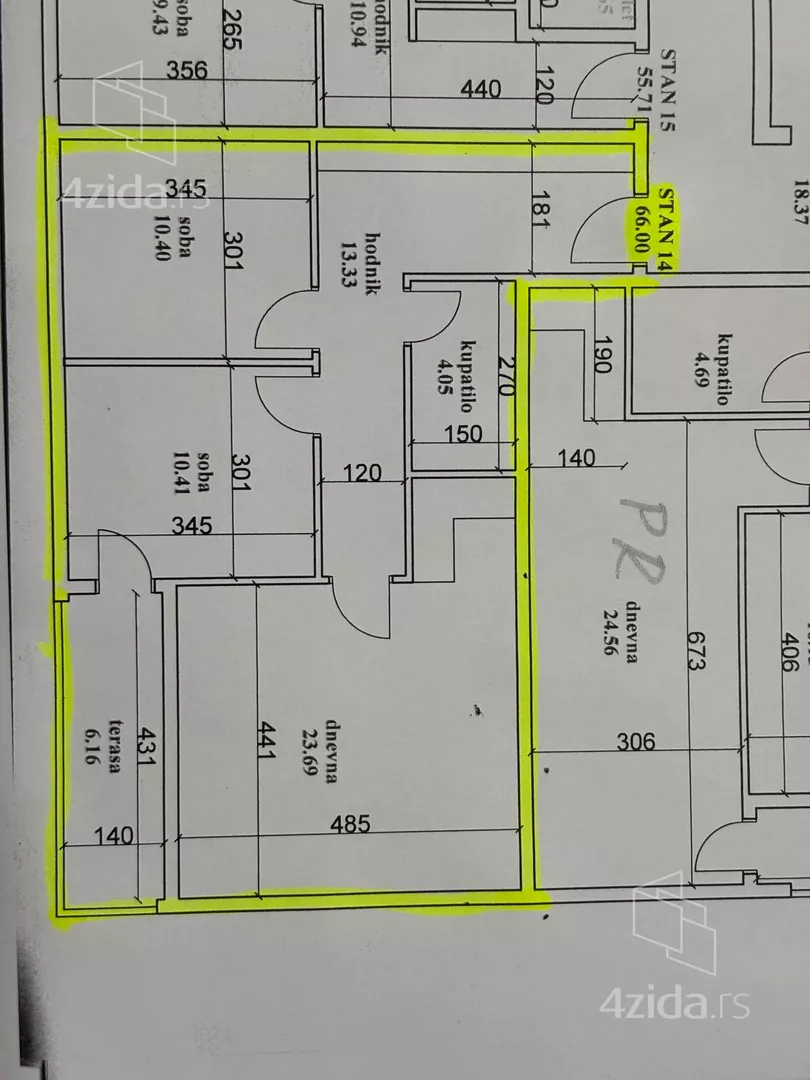 Dvosoban stan | 4zida