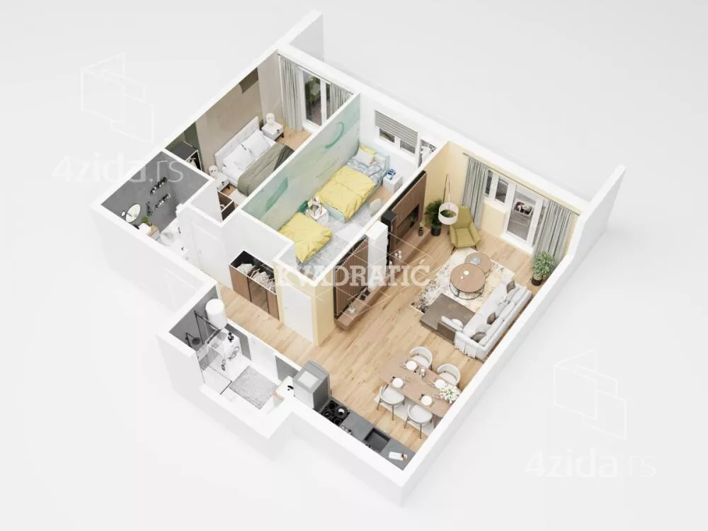 Trosoban stan | 4zida