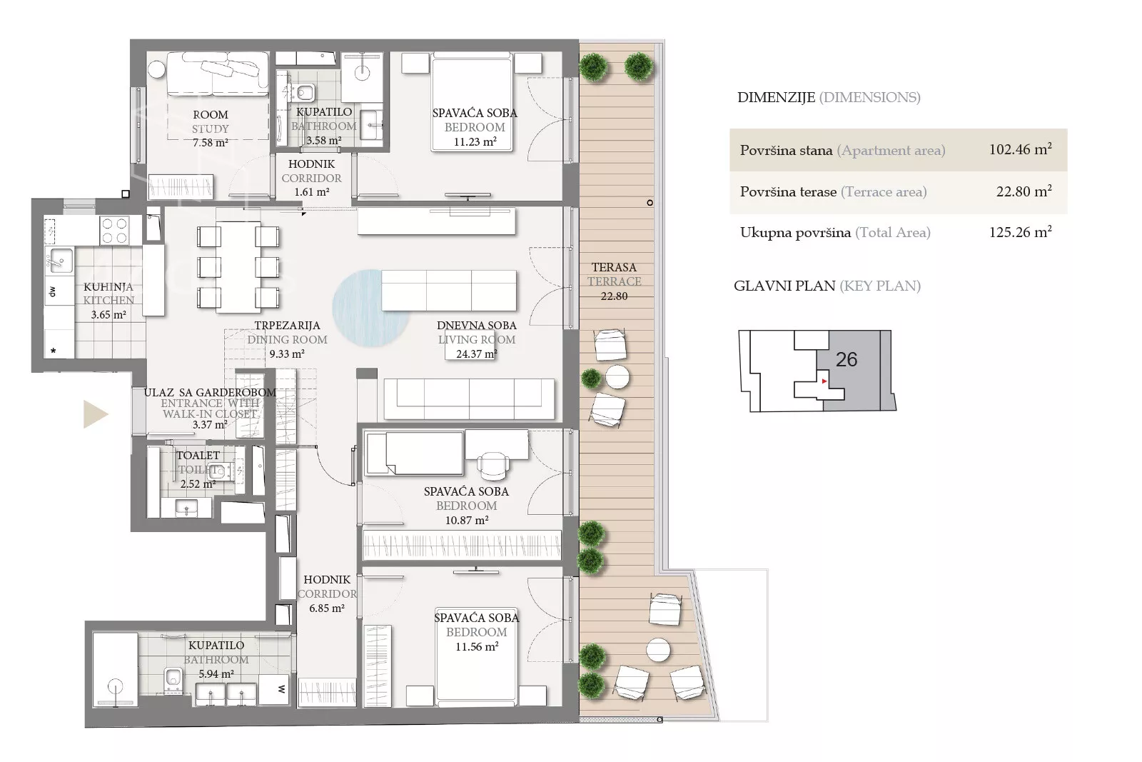 Četvorosoban stan | 4zida