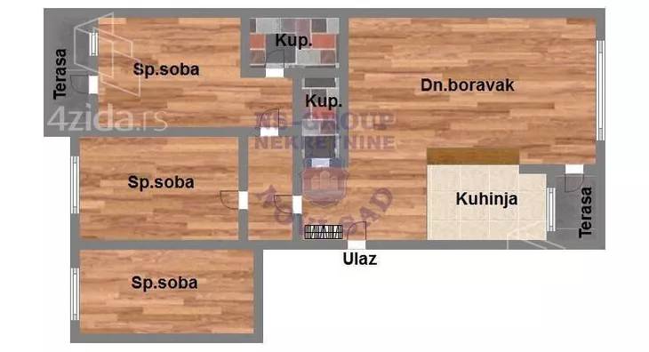 Četvorosoban stan | 4zida